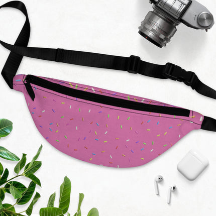 Pink Colorful Sprinkles Patterns Fanny Pack