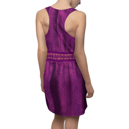 Barbie Dolly Overall Sleeveless Dress - Purple