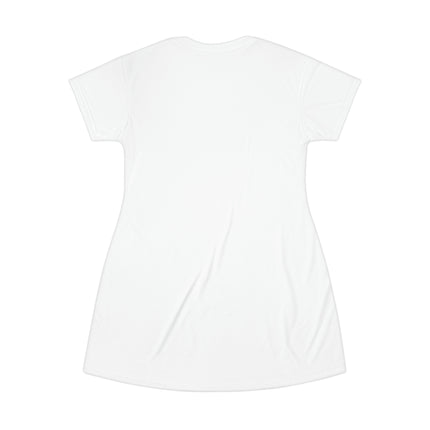 Young Forever T-Shirt Dress - White