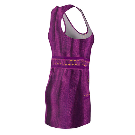 Barbie Dolly Overall Sleeveless Dress - Purple