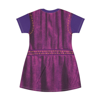 Barbie Dolly Overall T-Shirt Dress - Purple